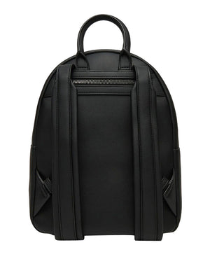MOSCHINO STC Zaino JC4193 Pu Grs Moschino - Nero/Argento
