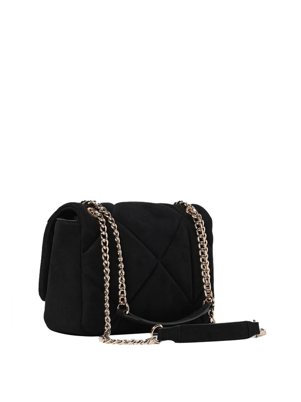 MOSCHINO STC Borsa Embossed Velour Pl Moschino - Nero