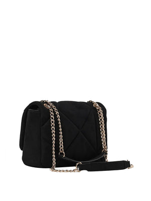 MOSCHINO STC Borsa Embossed Velour Pl Moschino - Nero