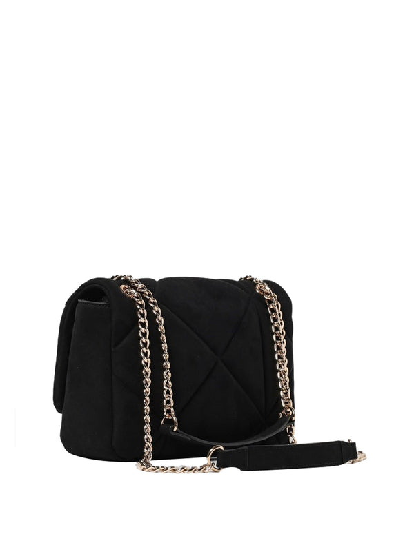 MOSCHINO STC Borsa Embossed Velour Pl Moschino - Nero