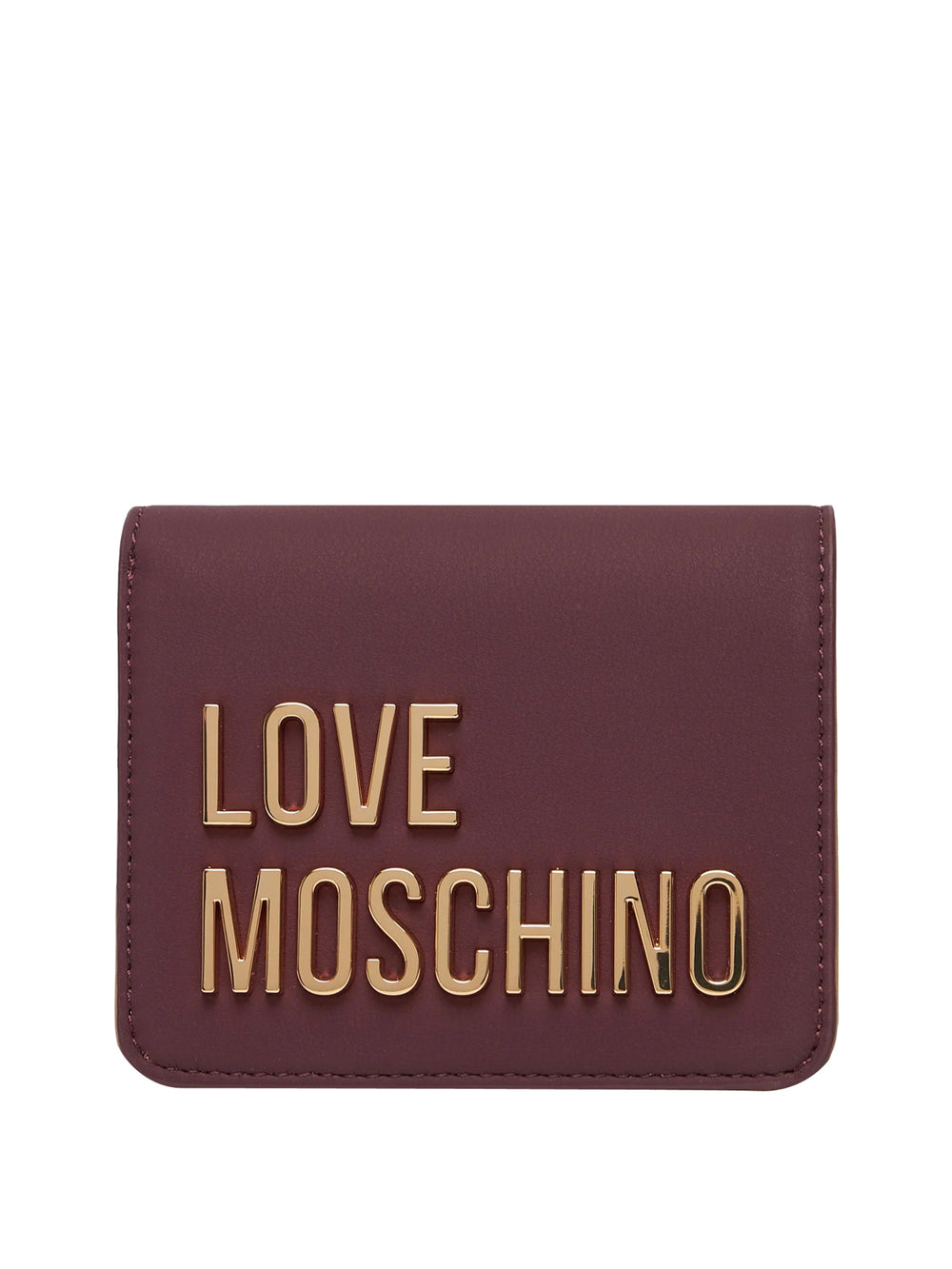 MOSCHINO STC Portafoglio JC5612 Grs Pu Oiccolo Moschino - Vino