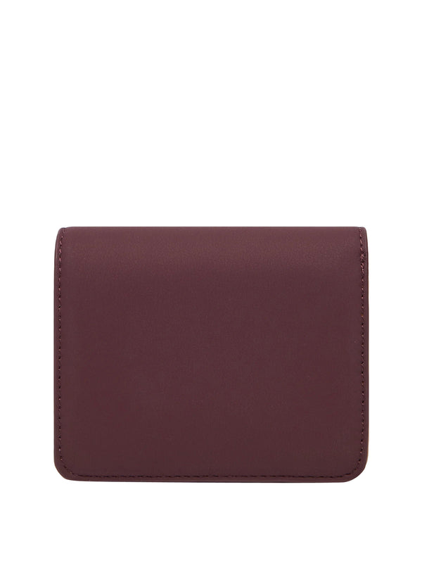 MOSCHINO STC Portafoglio JC5612 Grs Pu Oiccolo Moschino - Vino