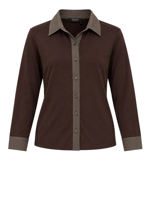 NATHI' LUXURY Camicia Jersey Nathì - Moro