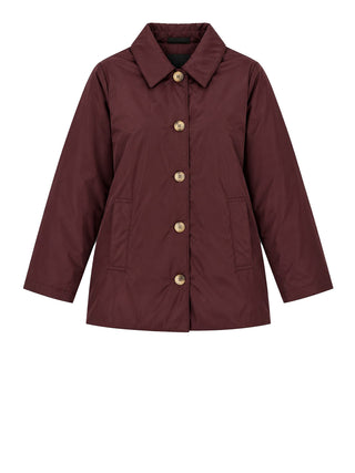NATHI' LUXURY Spolverino Donna - Bordeaux
