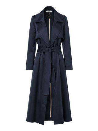 NATHI' LUXURY Trench In Velluto Donna - Blu