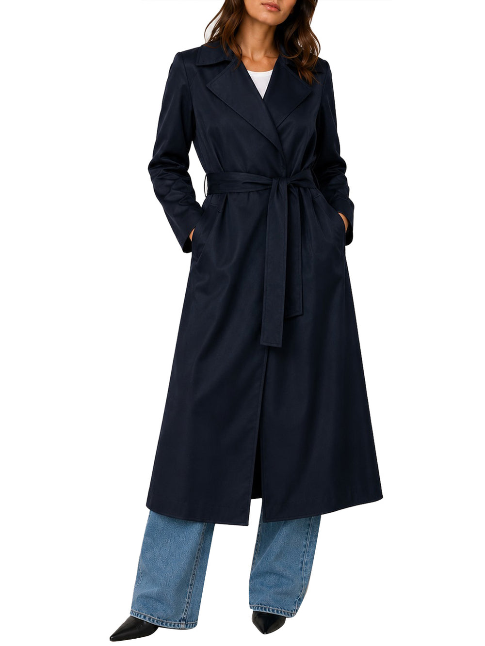 NATHI' LUXURY Trench In Velluto Donna - Blu