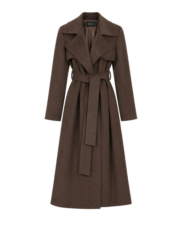 NATHI' LUXURY Cappotto Donna - Marrone