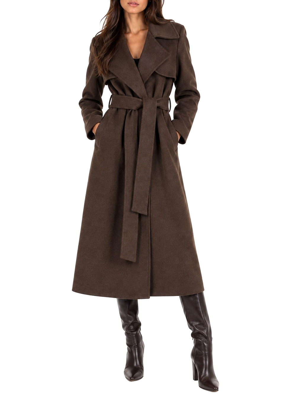 Nathi Luxury Cappotto Donna - Marrone
