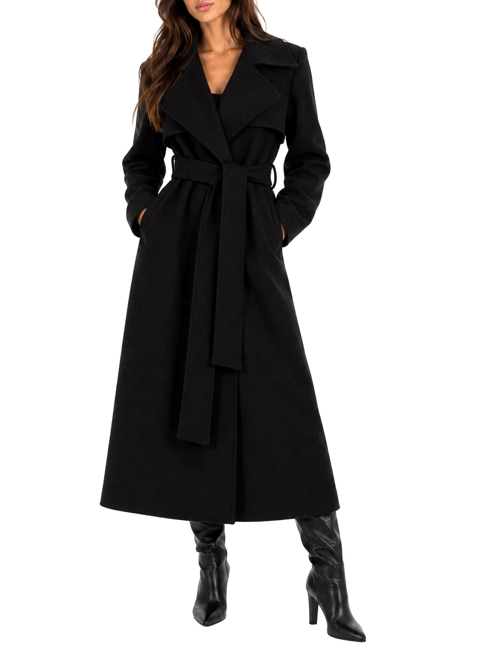NATHI' LUXURY Cappotto Donna - Nero