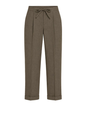 NATHI' LUXURY Pantalone apences Elastico Dietro Nathì - Fango