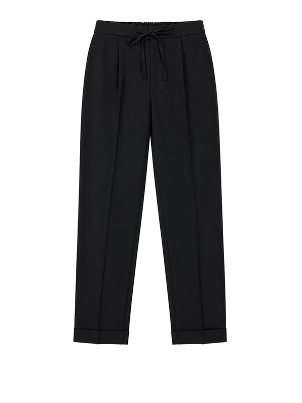 NATHI' LUXURY Pantalone apences Elastico Dietro Nathì - Nero