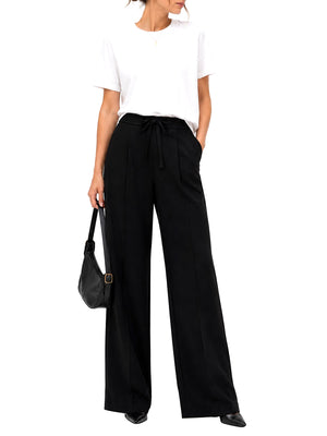 NATHI' LUXURY Pantalone Classico Donna - Nero