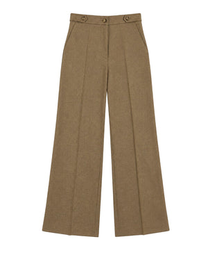 NATHI' LUXURY Pantalone Dritto Nathì - Cammello