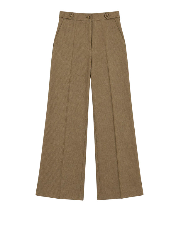 NATHI' LUXURY Pantalone Dritto Nathì - Cammello