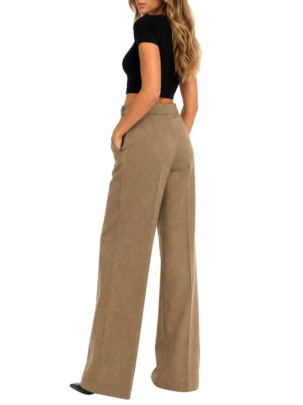 NATHI' LUXURY Pantalone Dritto Nathì - Cammello