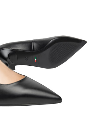 NERO GIARDINI Décolleté Nero Giardini Donna in Pelle Nero