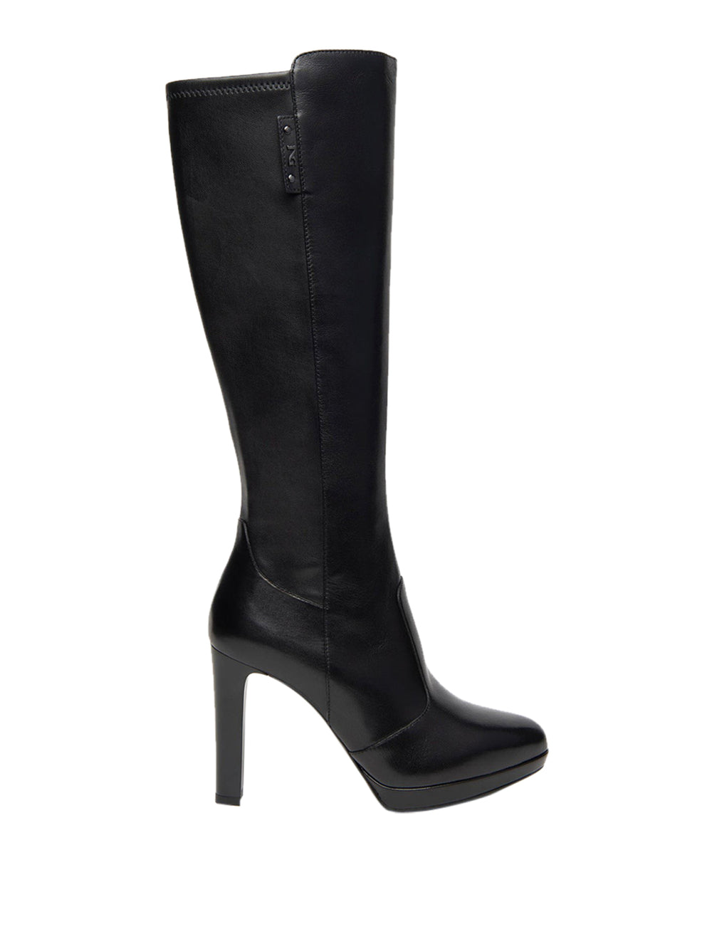 NERO GIARDINI Stivali Donna Nero Giardini in Pelle e Materiale Tecnico Nero