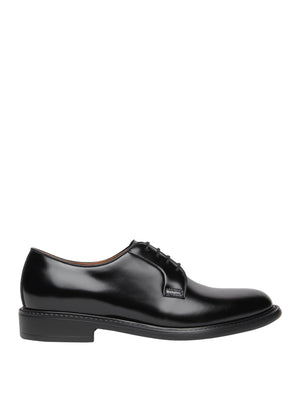NERO GIARDINI Derby Nero Giardini Uomo in Pelle Nero