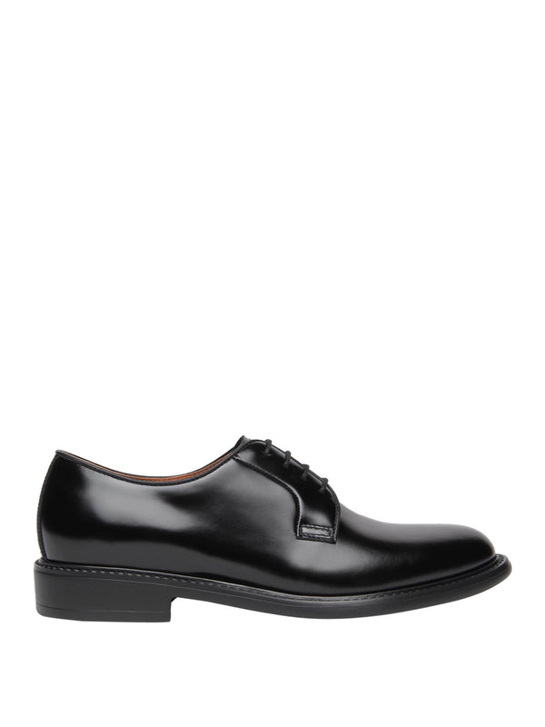 NERO GIARDINI Derby Nero Giardini Uomo in Pelle Nero