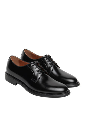 NERO GIARDINI Derby Nero Giardini Uomo in Pelle Nero