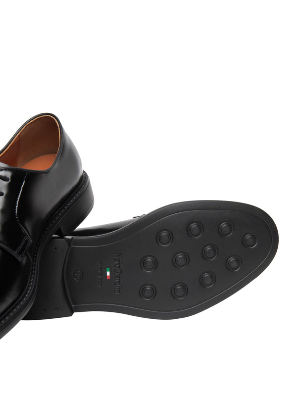 NERO GIARDINI Derby Nero Giardini Uomo in Pelle Nero
