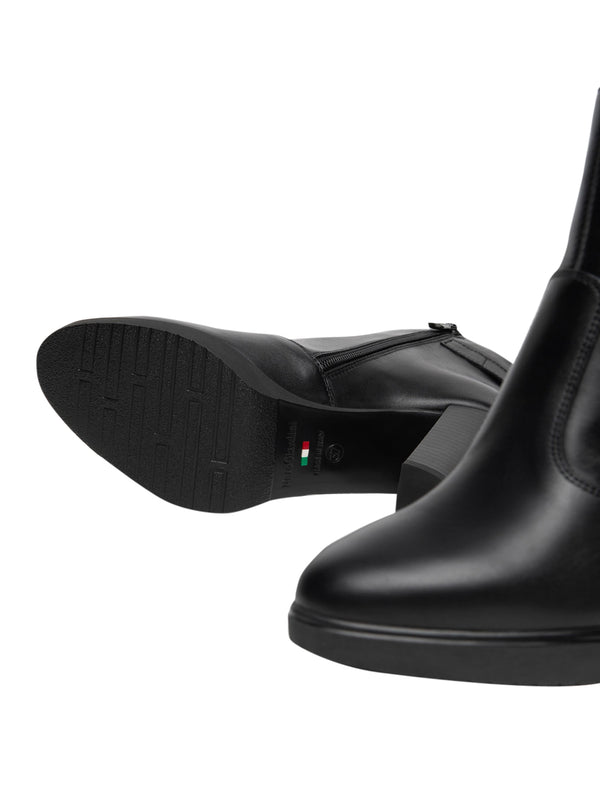 NERO GIARDINI Nero Giardini Tronchetti Donna in Pelle Nero
