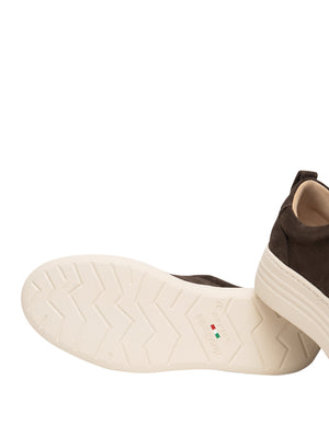 NERO GIARDINI Sneakers Nero Giardini Donna in Suede - Testa Di Moro