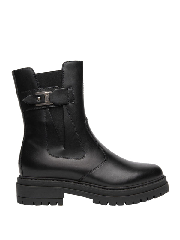NERO GIARDINI Stivaletti Nero Giardini Chelsea Donna in Pelle Nero