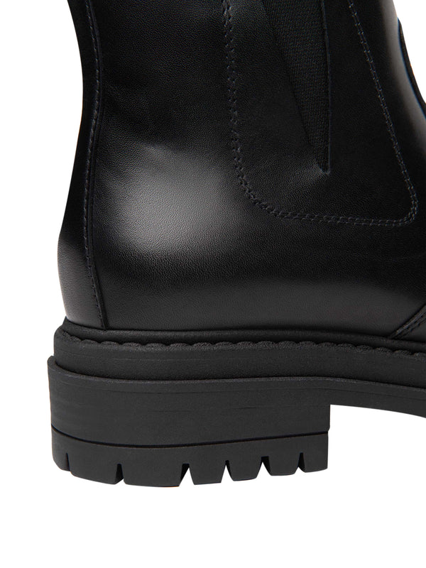 NERO GIARDINI Stivaletti Nero Giardini Chelsea Donna in Pelle Nero