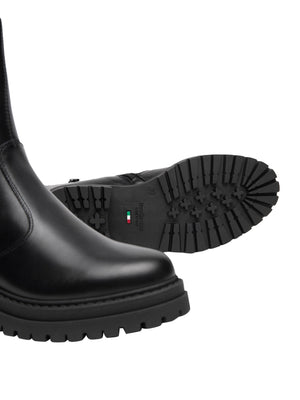 NERO GIARDINI Stivaletti Nero Giardini Chelsea Donna in Pelle Nero
