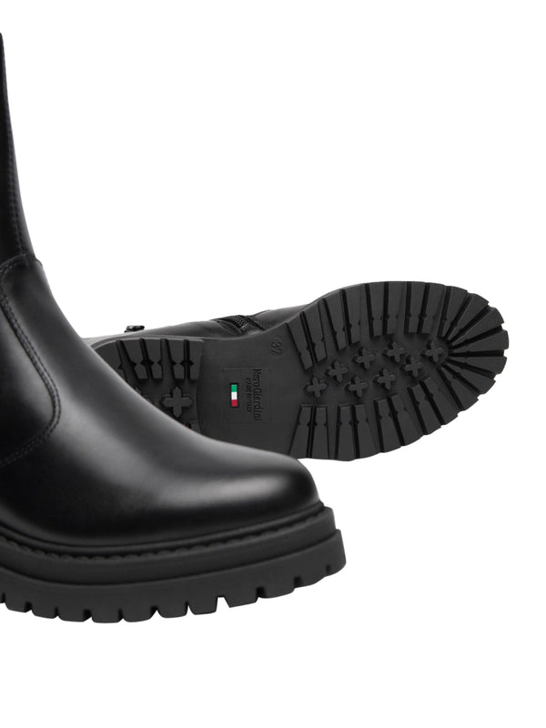 NERO GIARDINI Stivaletti Nero Giardini Chelsea Donna in Pelle Nero