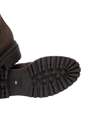 NERO GIARDINI Stivaletti Chelsea Nero Giardini Donna in Suede Testa Di Moro
