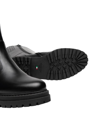 NERO GIARDINI Stivali Nero Giardini Donna in Pelle Nero