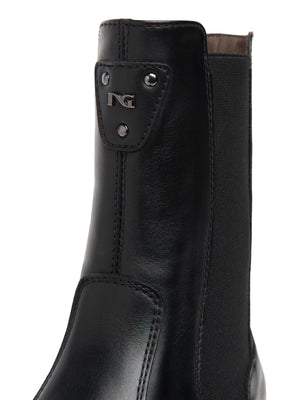 NERO GIARDINI Stivaletti Nero Giardini Chelsea Donna in Pelle Nero