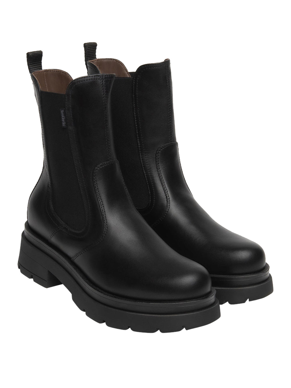NERO GIARDINI Stivaletti Nero Giardini Chelsea Donna in Pelle Nero