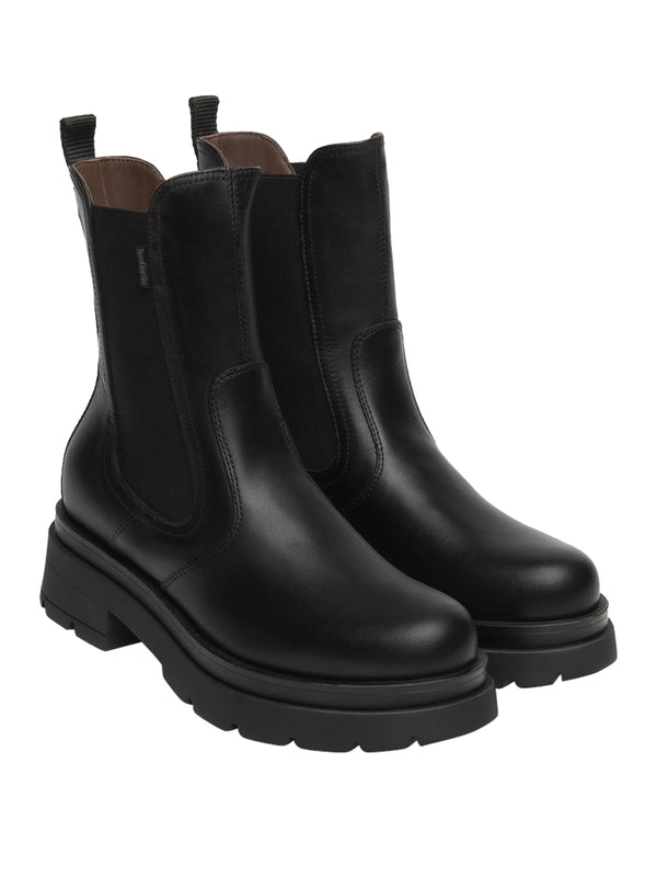 NERO GIARDINI Stivaletti Nero Giardini Chelsea Donna in Pelle Nero
