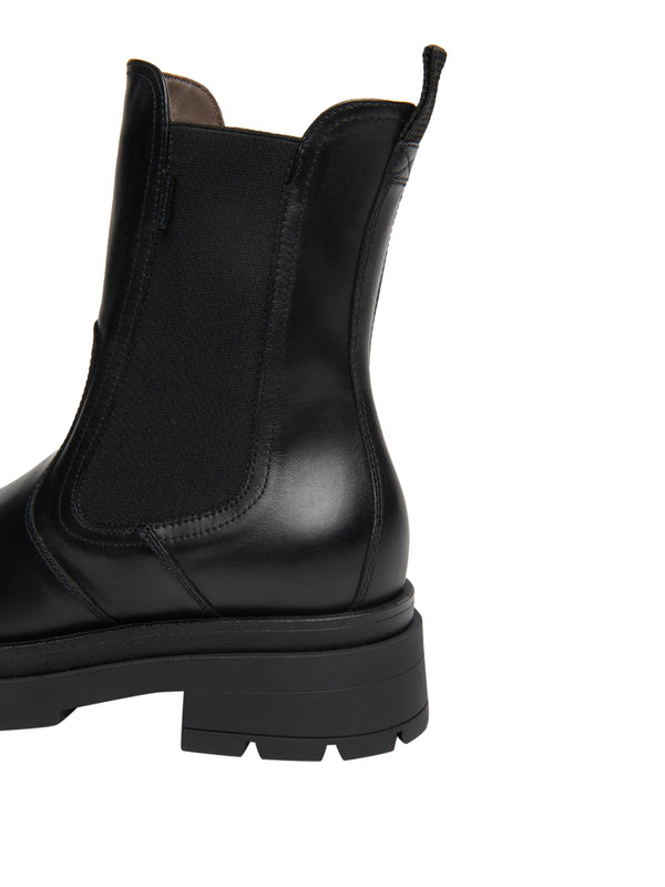 NERO GIARDINI Stivaletti Nero Giardini Chelsea Donna in Pelle Nero
