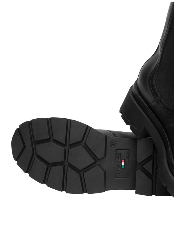 NERO GIARDINI Stivaletti Nero Giardini Chelsea Donna in Pelle Nero