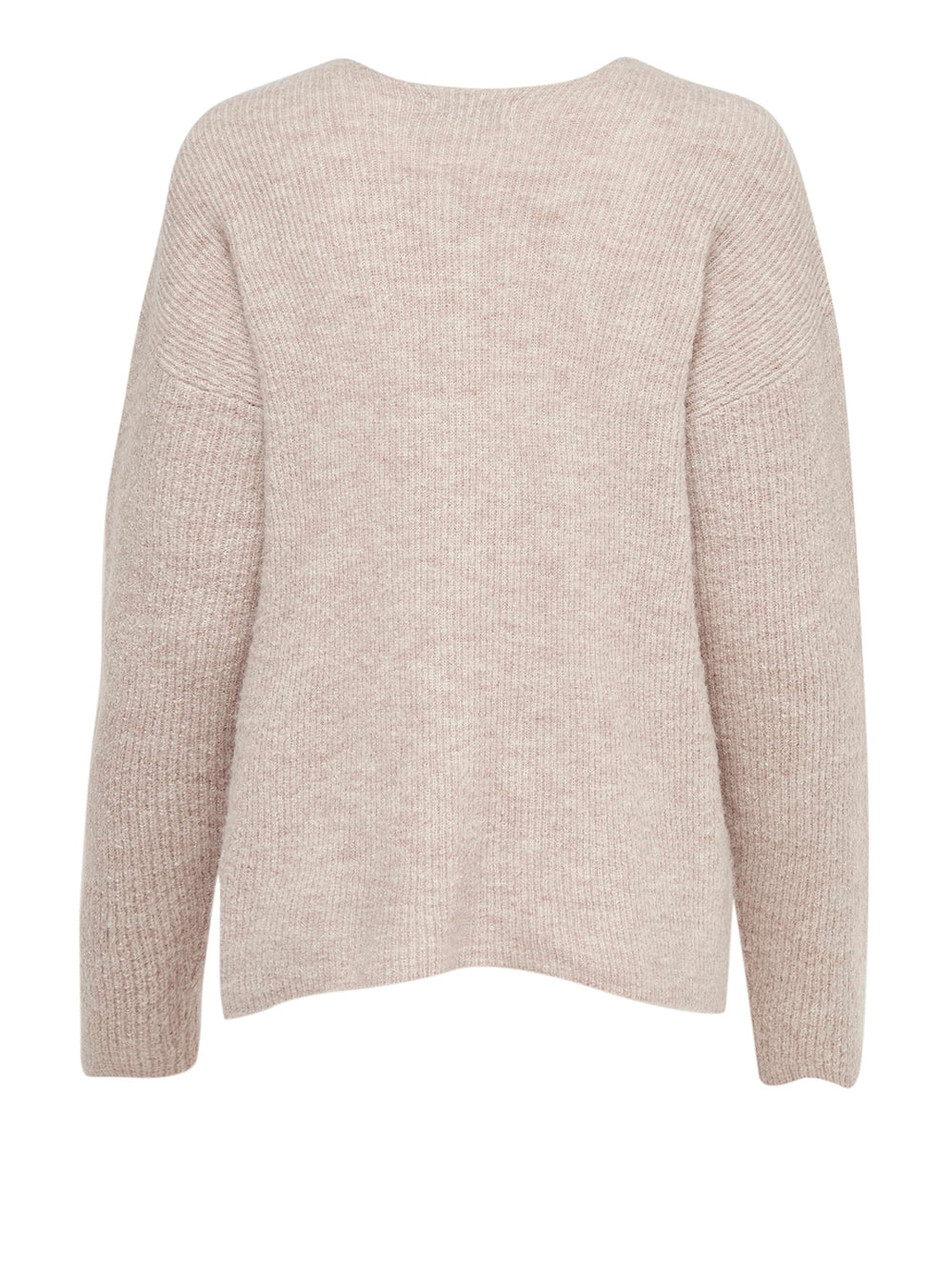 ONLY DROP4 Maglione Only Onlcamilla V-Neck L/S Knt Noos - Beige