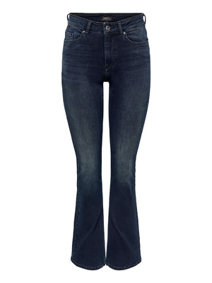ONLY DROP4 Jeans Only Onlblush Mid Flared Dnm Rea409 Noos - Denim