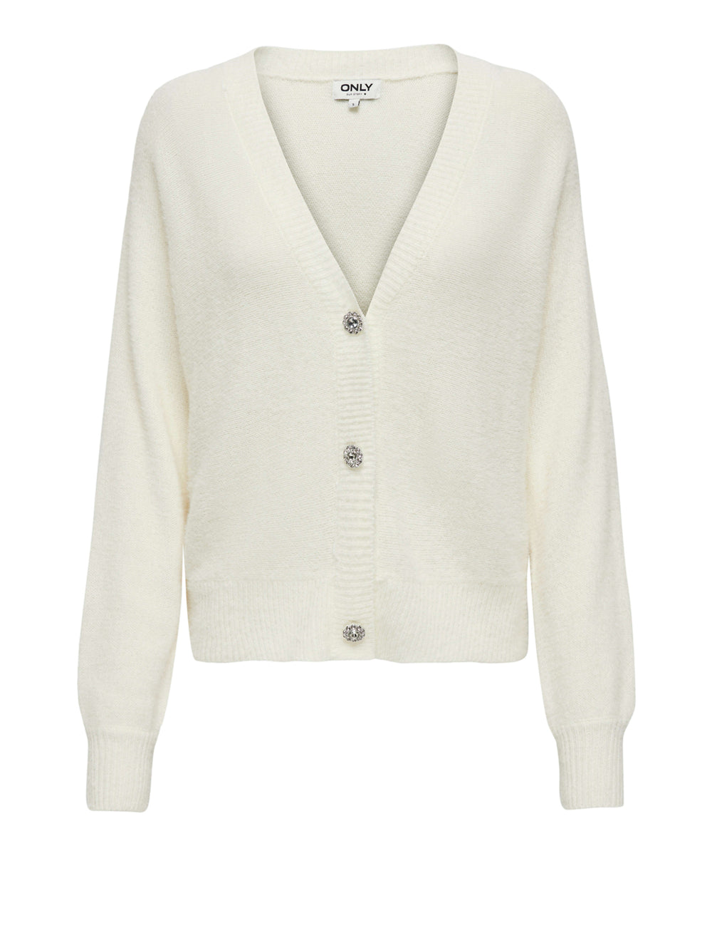 ONLY DROP4 Cardigan Onlella Only Bianco
