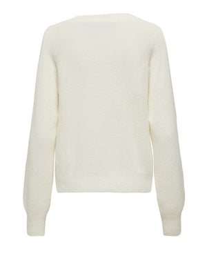 ONLY DROP4 Cardigan Onlella Only Bianco