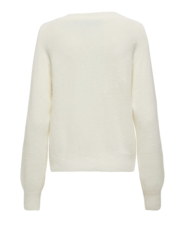 ONLY DROP4 Cardigan Onlella Only Bianco
