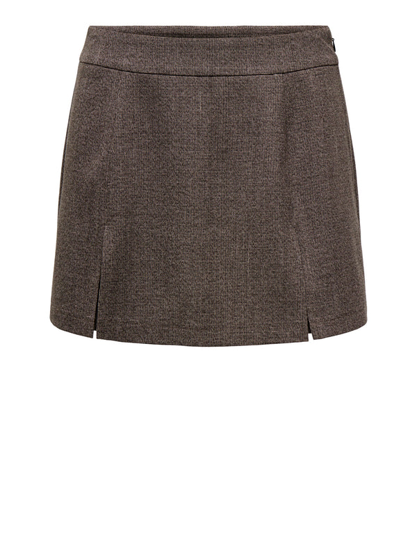 ONLY DROP4 Gonna Only Onlelly-Dell Hw Pleat Skort Tlr Noos - Nero