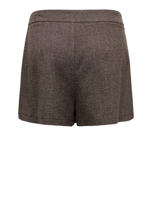 ONLY DROP4 Gonna Only Onlelly-Dell Hw Pleat Skort Tlr Noos - Nero