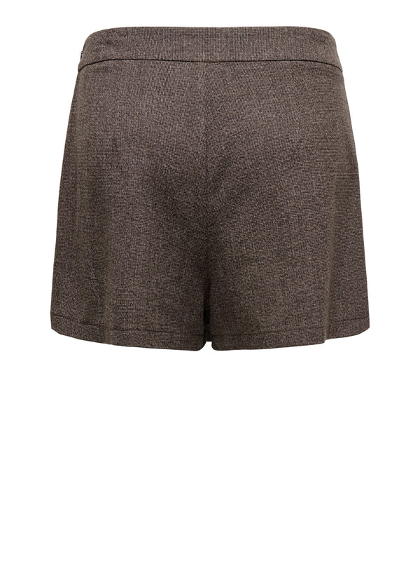 ONLY DROP4 Gonna Only Onlelly-Dell Hw Pleat Skort Tlr Noos - Nero