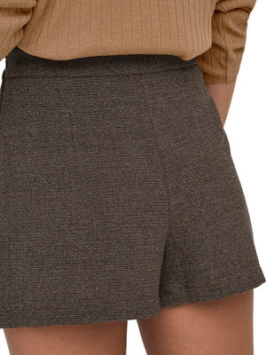 ONLY DROP4 Gonna Only Onlelly-Dell Hw Pleat Skort Tlr Noos - Nero