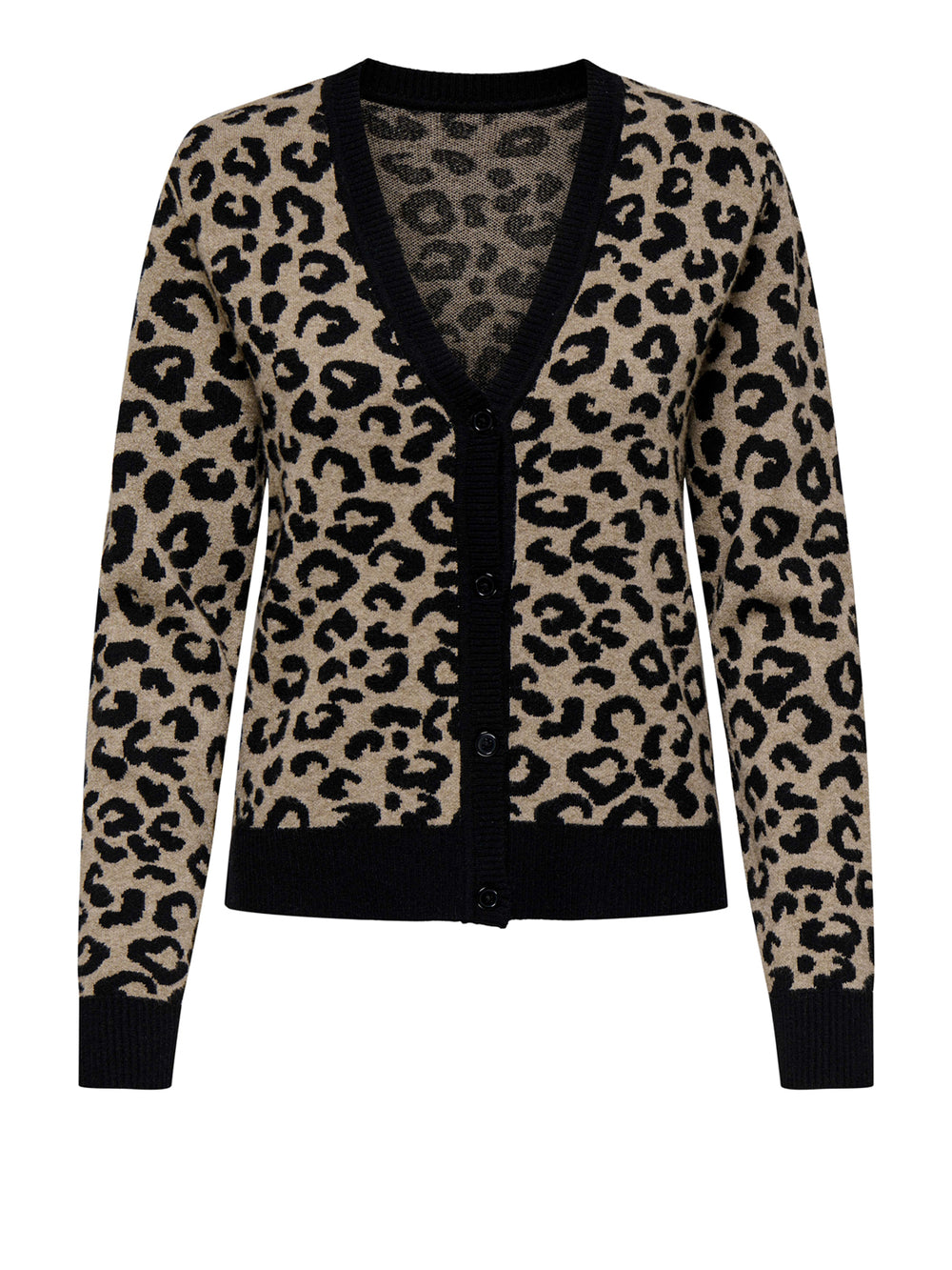 ONLY DROP4 Cardigan Only Onlleo Ls V-Neck Knt Noos - Nero