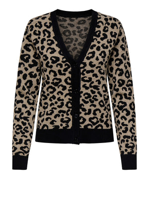 ONLY DROP4 Cardigan Only Onlleo Ls V-Neck Knt Noos - Nero