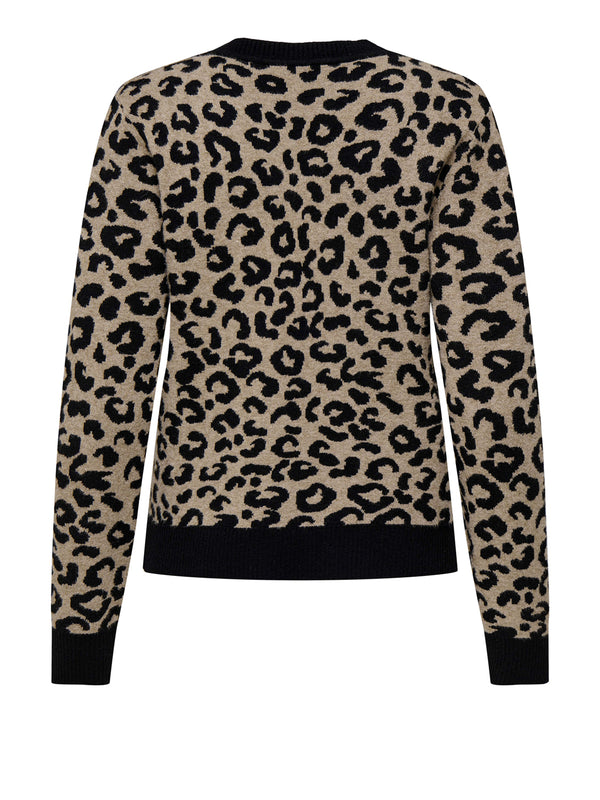 ONLY DROP4 Cardigan Only Onlleo Ls V-Neck Knt Noos - Nero
